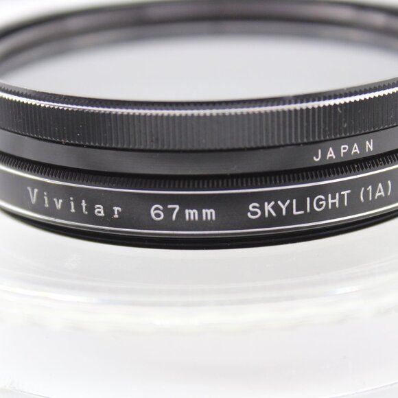 Vivitar Lot 55mm Skylight (1A) & 67mm, 55mm Polarizing, 2- 49mm Rubber Lens Hood - Picture 6 of 16